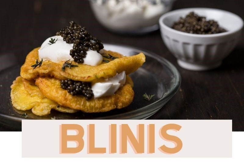Blini Recipe For Caviar - Caviar and Cocktails