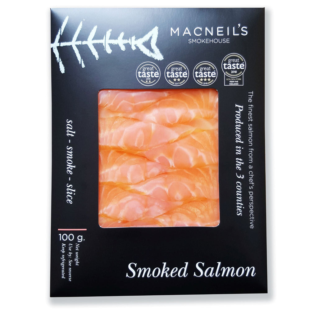 Macneil's Smoked Salmon 100g - Caviar and Cocktails