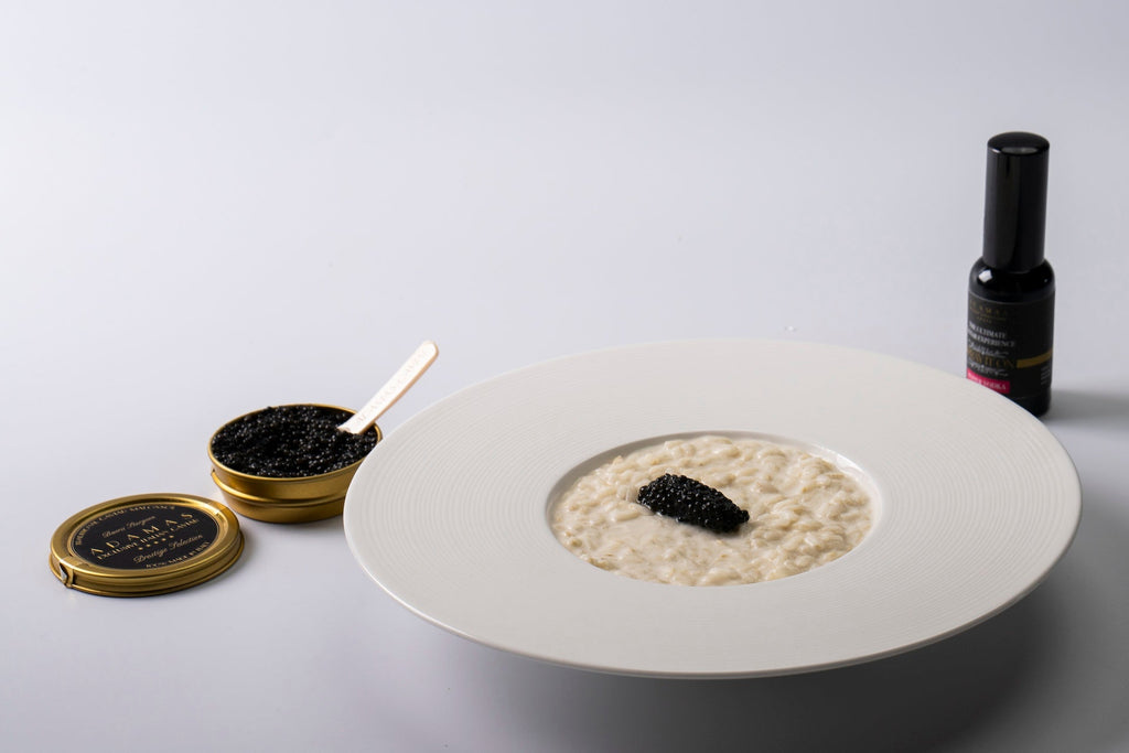 Caviar and Vodka Risotto - Caviar and Cocktails