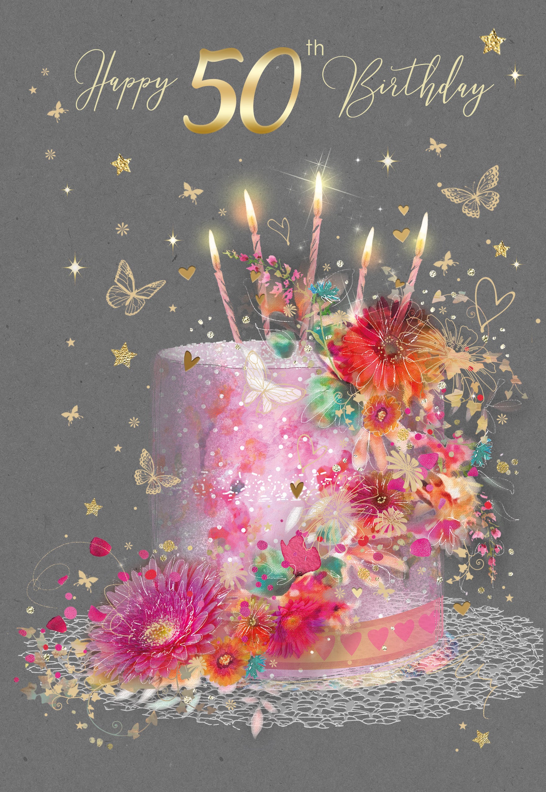 50th birthday flowers discount