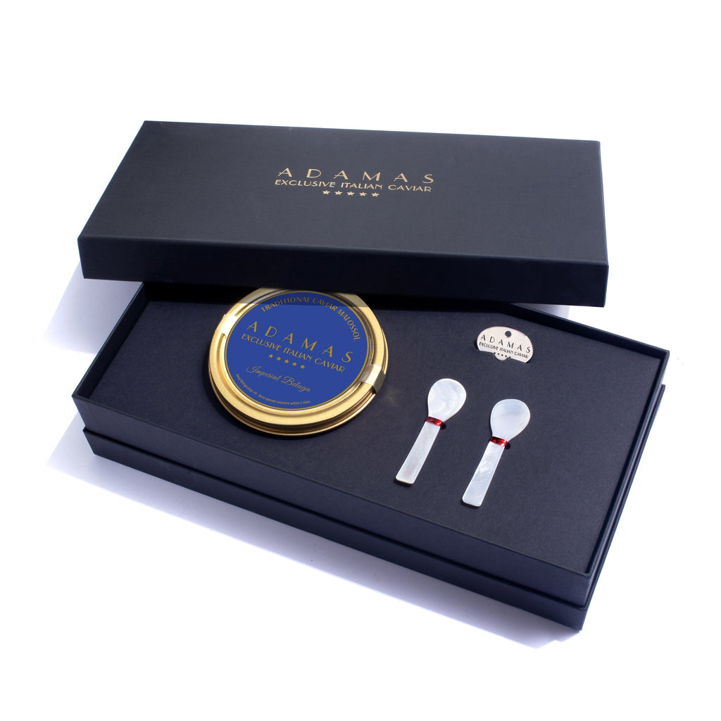 Adamas Caviar Beluga Gift Set - Caviar and Cocktails