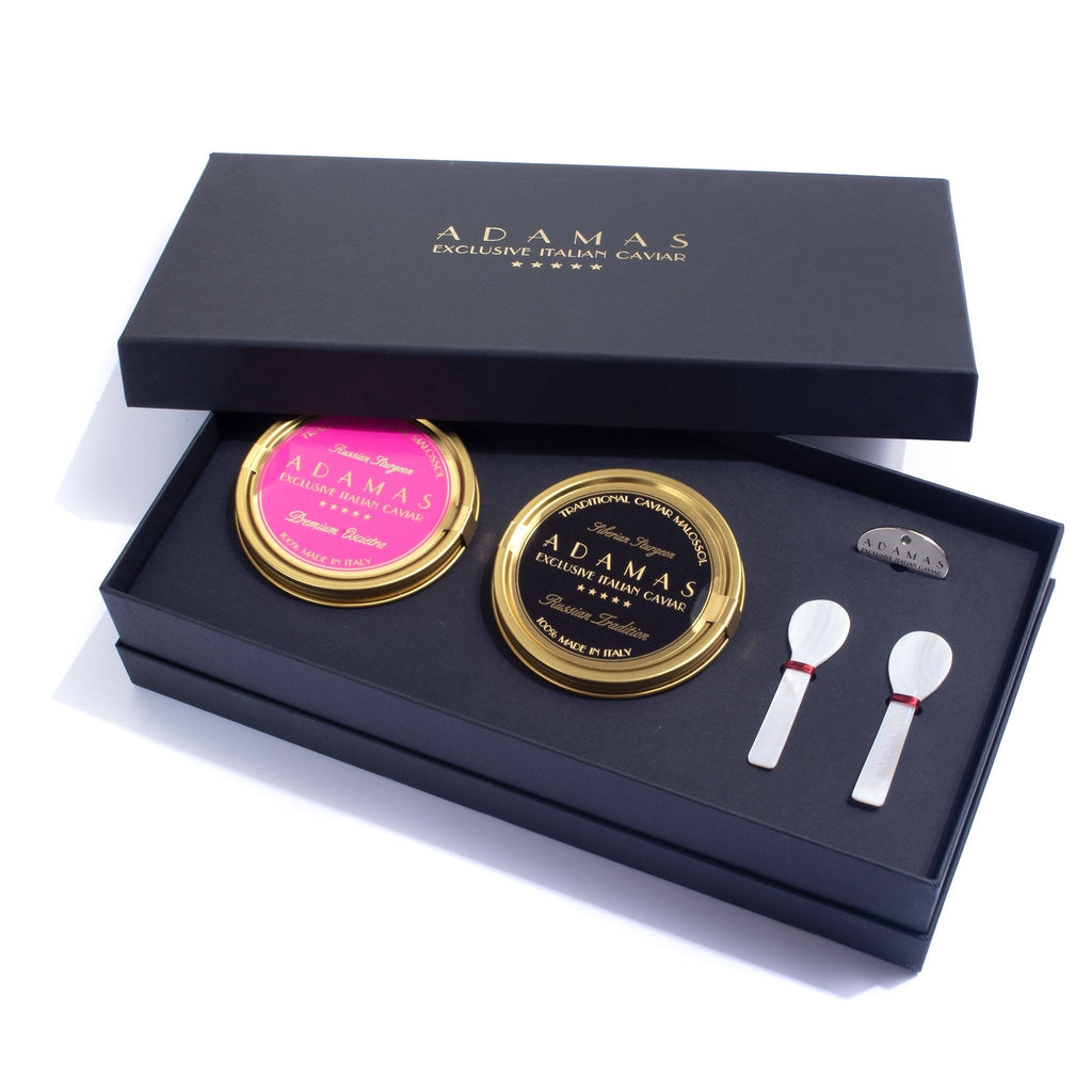 Adamas Caviar Luxury Gift Set - Caviar and Cocktails