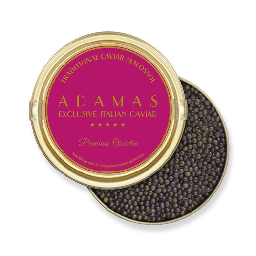 Adamas Caviar - Premium Oscietra - Caviar and Cocktails