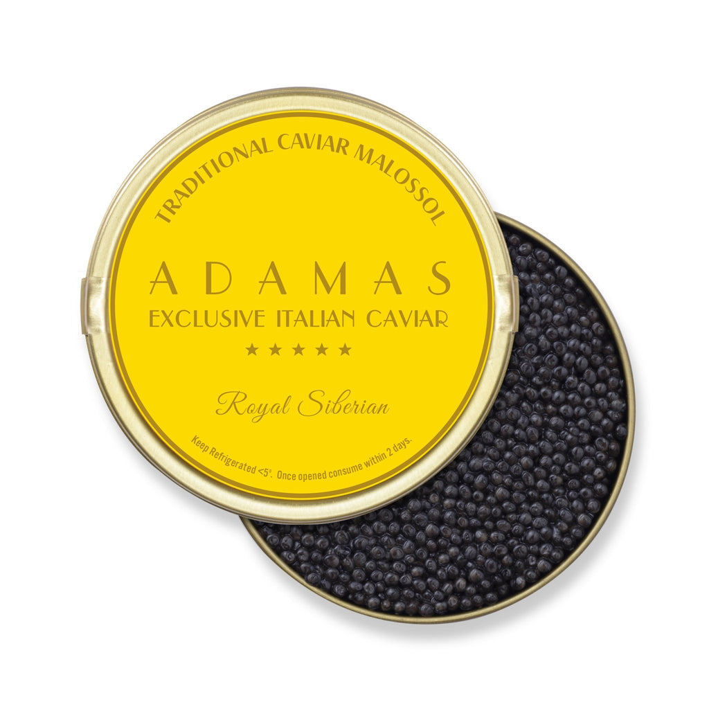 Adamas Caviar - Yellow Label Royal Siberian Caviar - Caviar and Cocktails