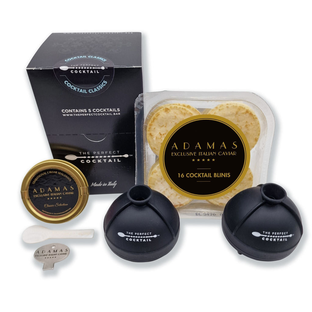 Caviar and Cocktails Hamper - Caviar and Cocktails